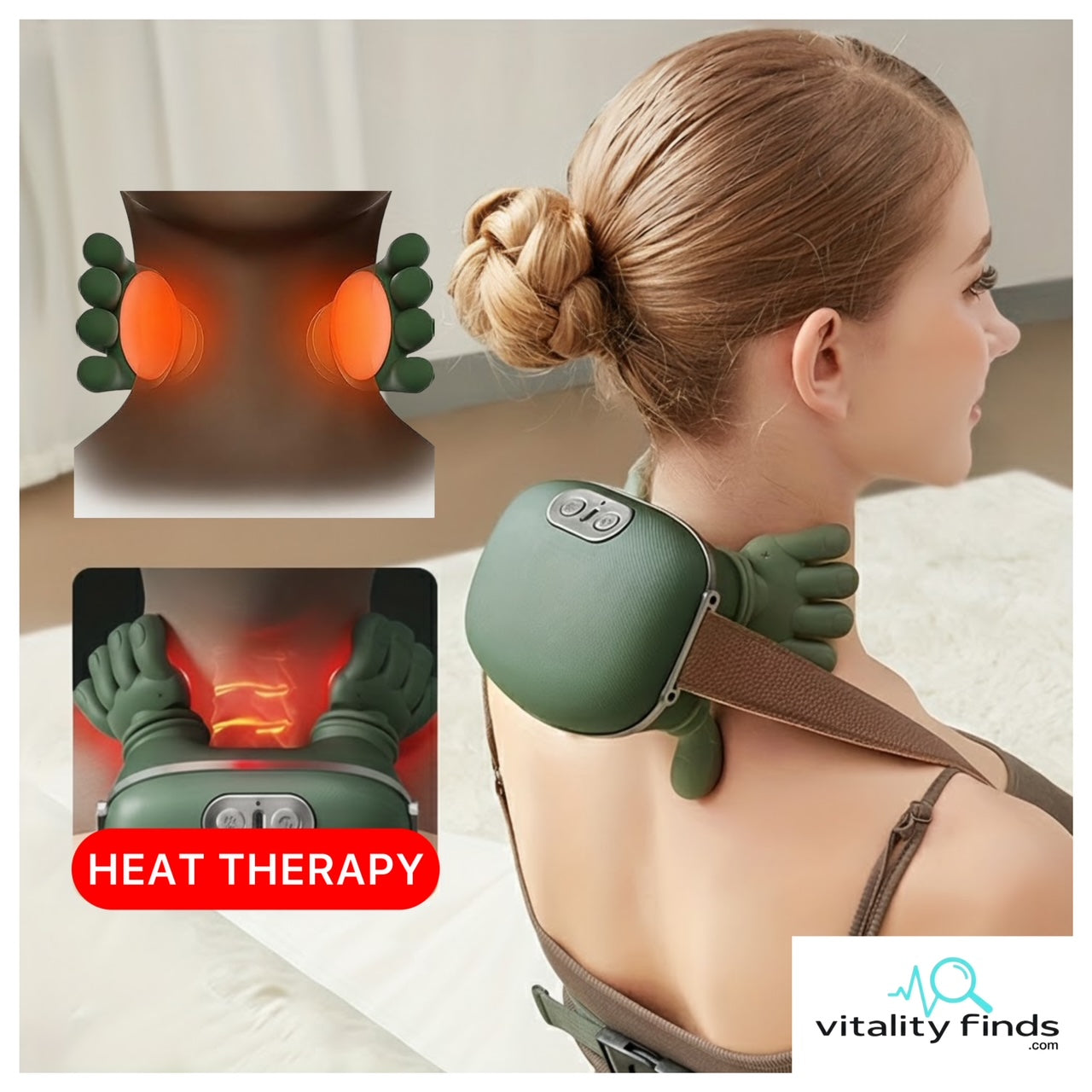 TIK TOK SHOP - HUMAN HANDS Neck, Shoulder & Leg Massager
